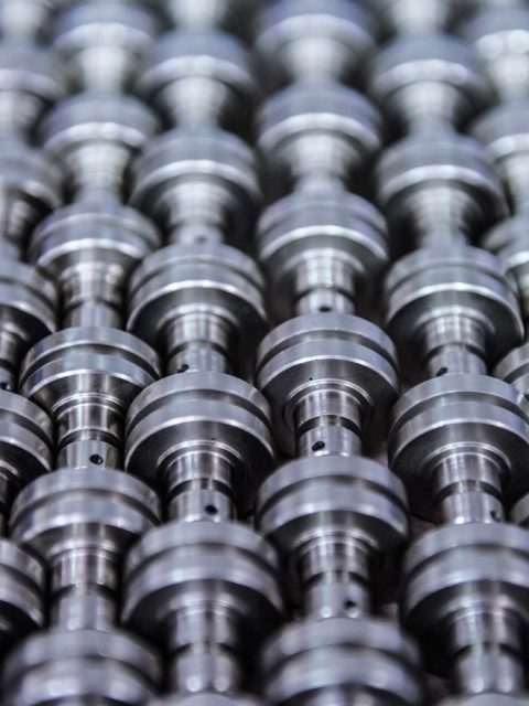 screws all together in a pattern